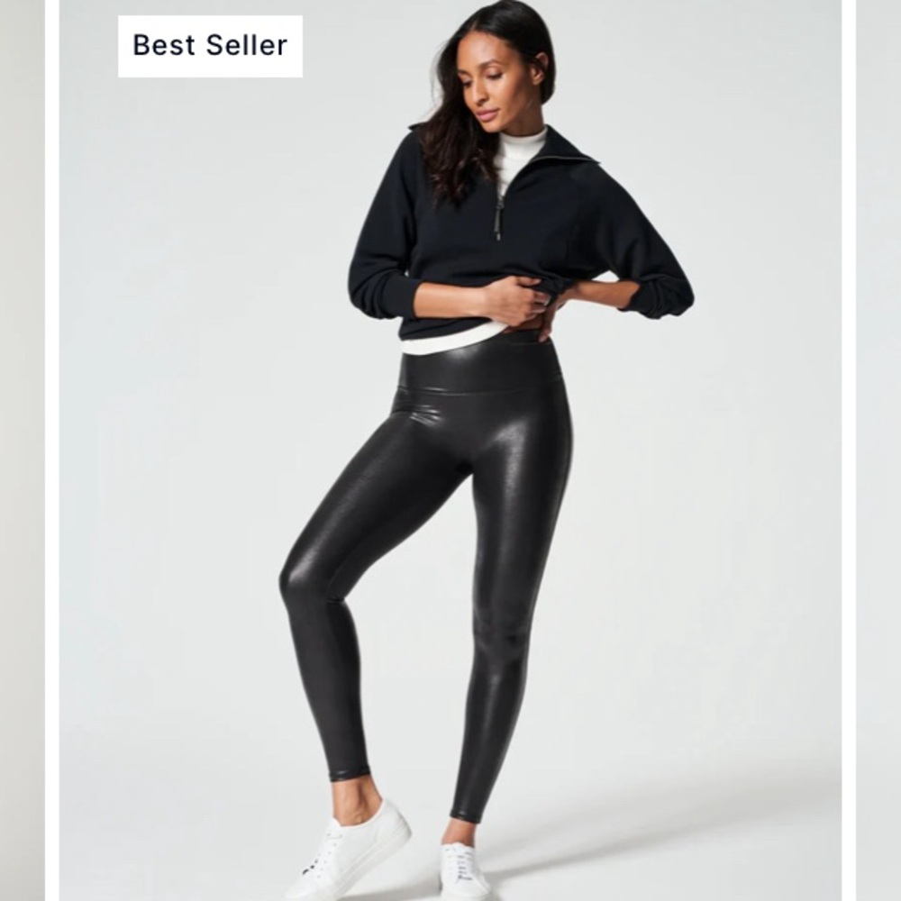 Faux Leather Spanx